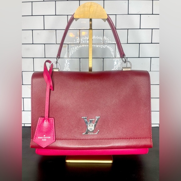 Authentic with COA - LOUIS VUITTON Lockme II Calfskin Leather Crossbody Bag - Picture 2 of 11